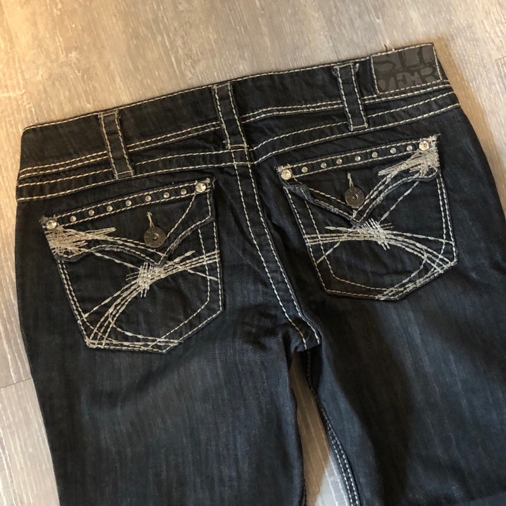 Silver Dark wash Jeans!